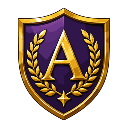 Road to Adonis Wappen als Symbol für Disziplin